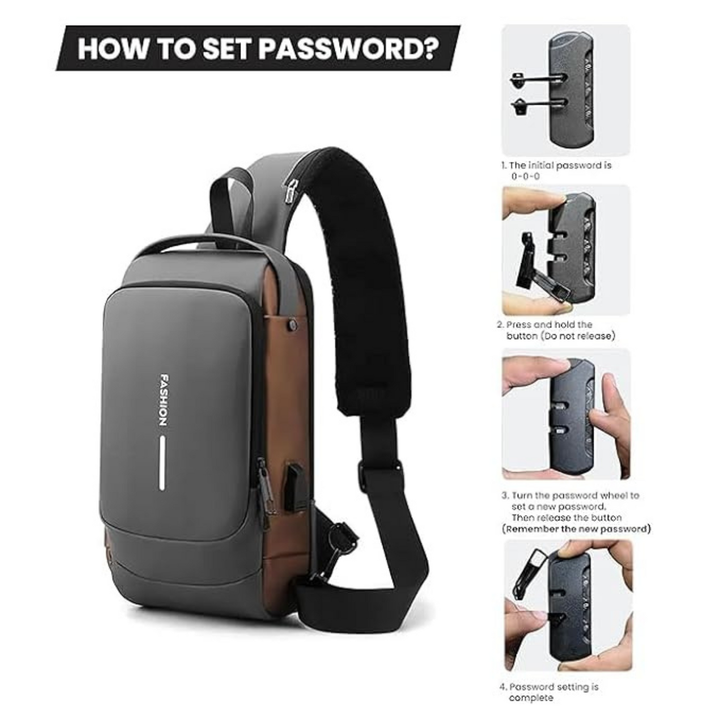 Unisex Swift Crossbody Sling Bag