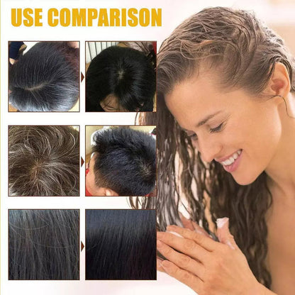 Japanese Long Lasting Natural Hair Dye Shampoo (Buy 1 Get 1 Free)