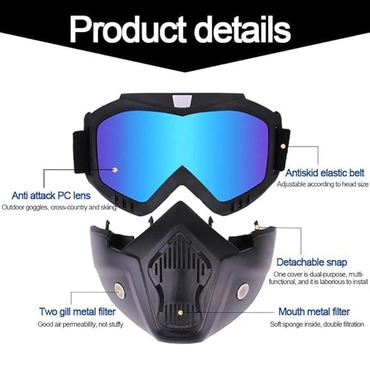 Goggle Anti-Fog Full Face Shield Mask