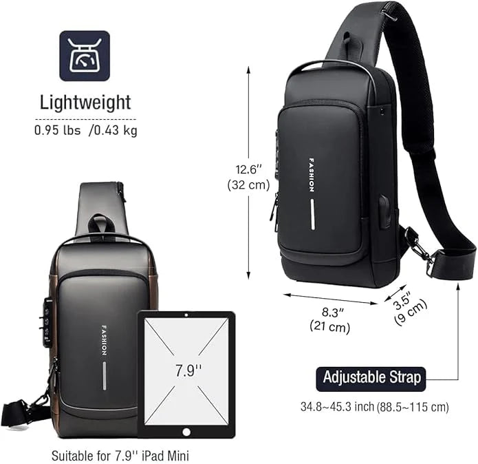 Unisex Swift Crossbody Sling Bag