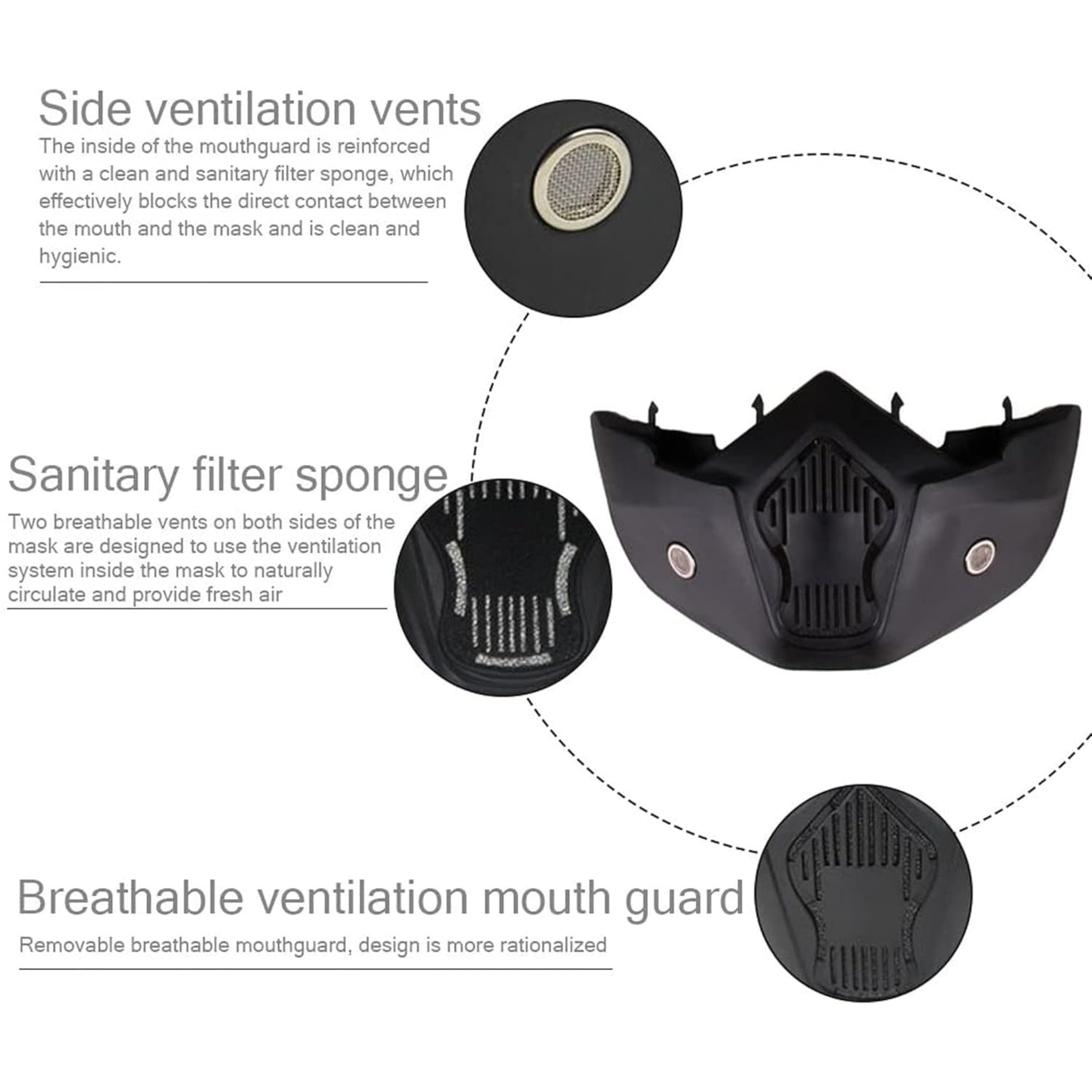 Goggle Anti-Fog Full Face Shield Mask