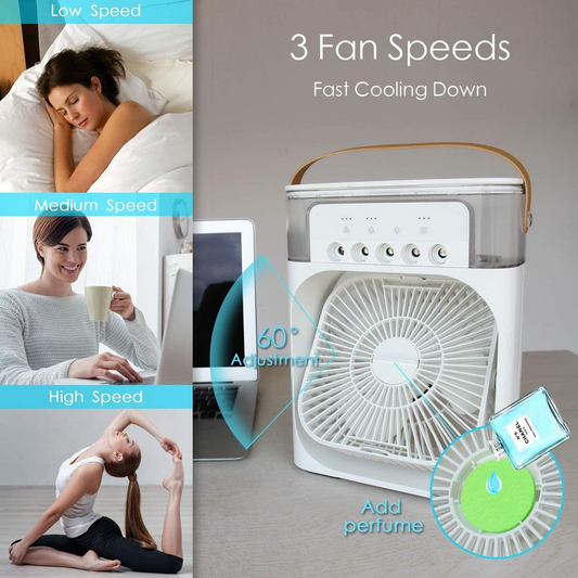 Portable Humidifier Mini Air Cooler Fan