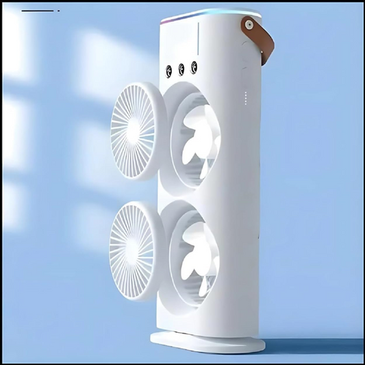 Dual Fan Mist Portable Air Cooler