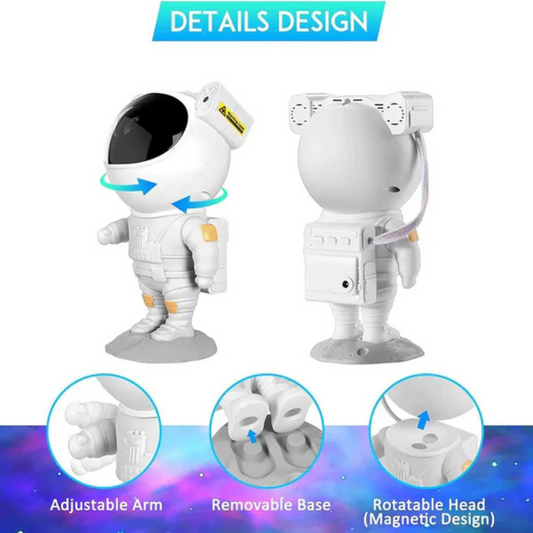 Galaxy Astronaut Night Light Star Projector